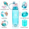 HKTOPCNE Spray Water Bottle for Drinking Sports Water Bottle Cycling