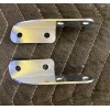 CHEVY SHOP 1955-1957 EXTERIOR SUN VISOR MOUNTING BRACKETS *NEW PAIR