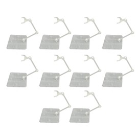 Fockety 10 Sets Soporte Acrílico para Figuras de Acción, Soporte Transparente para Figuras de 15 cm, Soporte Base para Figuras de Acción, Soporte Modelo para Muñecas SD, BB, Modelos