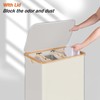 efluky Laundry Hamper with Lid, Trio Laundry Hamper with 3