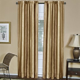 Achim Home Furnishings Ombre Window Curtain Panel, 50 in x 63 in, Sandstone