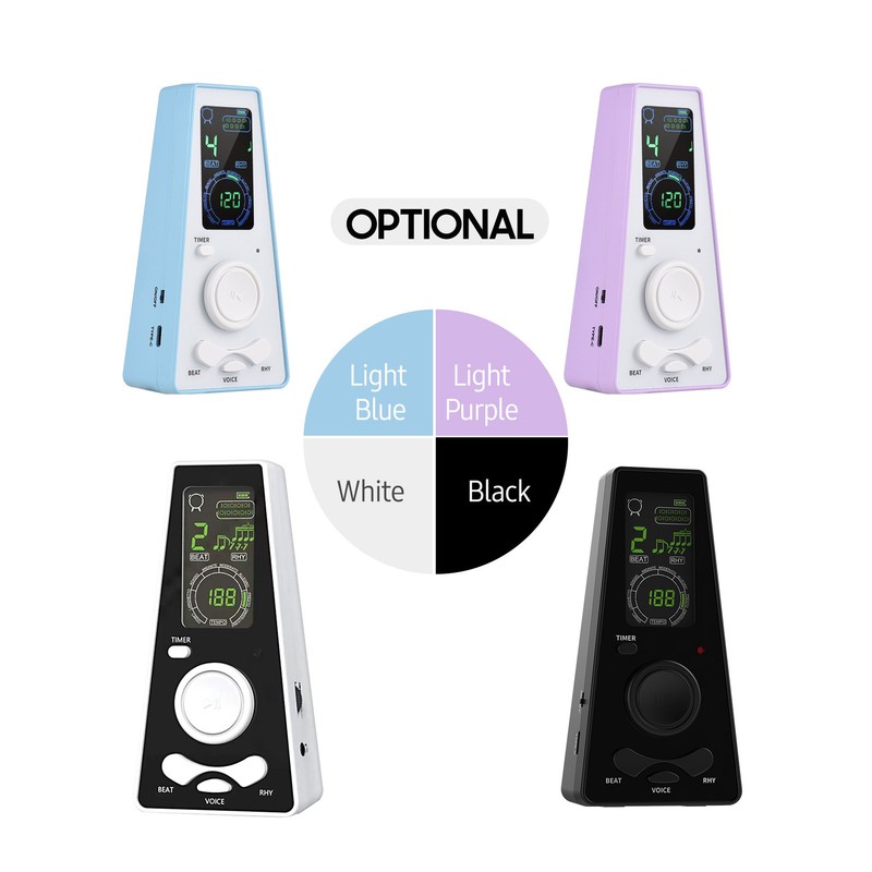 Electronic Digital Metronome with Timer Universal Electronic Metronome with Volume