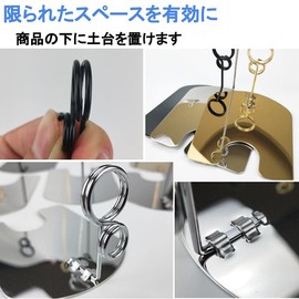 Chocople Pop Stand Ring Stand Price Card Set of 5 Black (10cm)