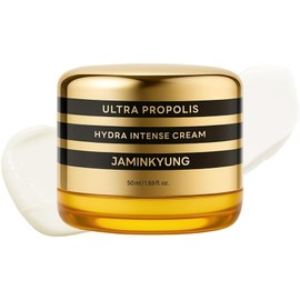 Ultra Propolis Hydra Intense Cream 1.69fl oz┃50ml Korean Skincare for Brightening Puffness Glow Anti-aging Smoothing Moisturizing Adenosine Hyaluronic Acid Niacinamide
