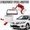 2 Pack Bling Rhinestone License Plate Frames for Women, Cute