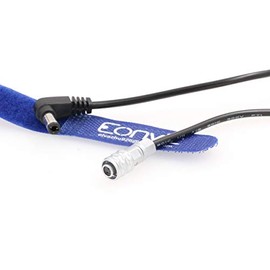 Eonvic Blackmagic Pocket Cinema Camera BMPCC 4K Power Supply Cable DC 2.5mm to SF610 2-Pin Male
