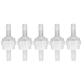 5PCS Check Valve Non-Return One Way Valve for Water Treatment(5mm)