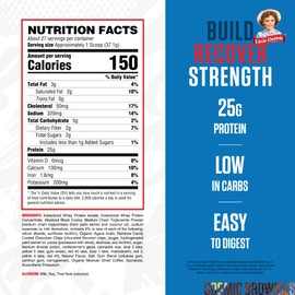 RYSE Up Supplements Loaded Premium Whey Protein with MCTs - Little Debbie Cosmic Brownies (2.3 Lbs. / 27 Servings)