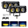 Faros Auxiliares Led De Doble Color 70w P/auto, Moto, 2