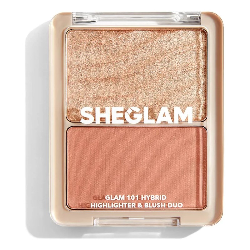 Sheglam Glam 101 Dúo Híbrido Iluminador Rubor - Seville