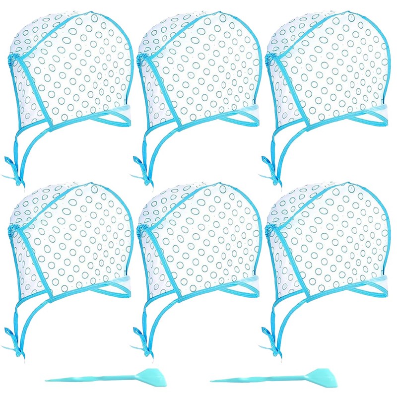 6 gorras de glaseado para resaltar el cabello con 2