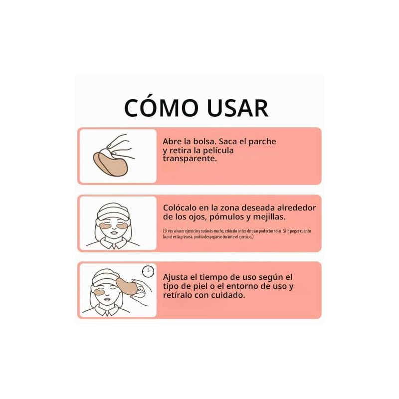 Nutriadvisor Block&Care - Parches de golf para protección solar, parches