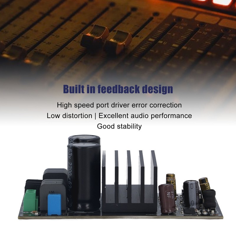 Mini Digital Audio Power Amplifier Stable 80mA Standby Current Power