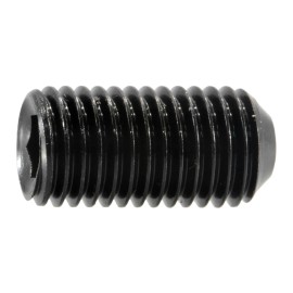 Unbranded 5/16"-24 x 5/8" Black Oxide Steel Fine Thread Socket Set Screws (12 pcs.)