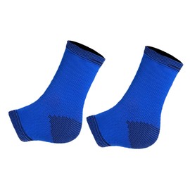 BESPORTBLE Ankle Support Braces for Boy Girl Anti-sprain Protective Covers Breathable Compression Ankle Socks for Sports Blue and Injury Recovery