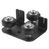 Create idea 3D Printer Back Support Plate with Pulley for