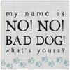 Simply Said, INC Small Talk Squares 5.25" Wood Sign -