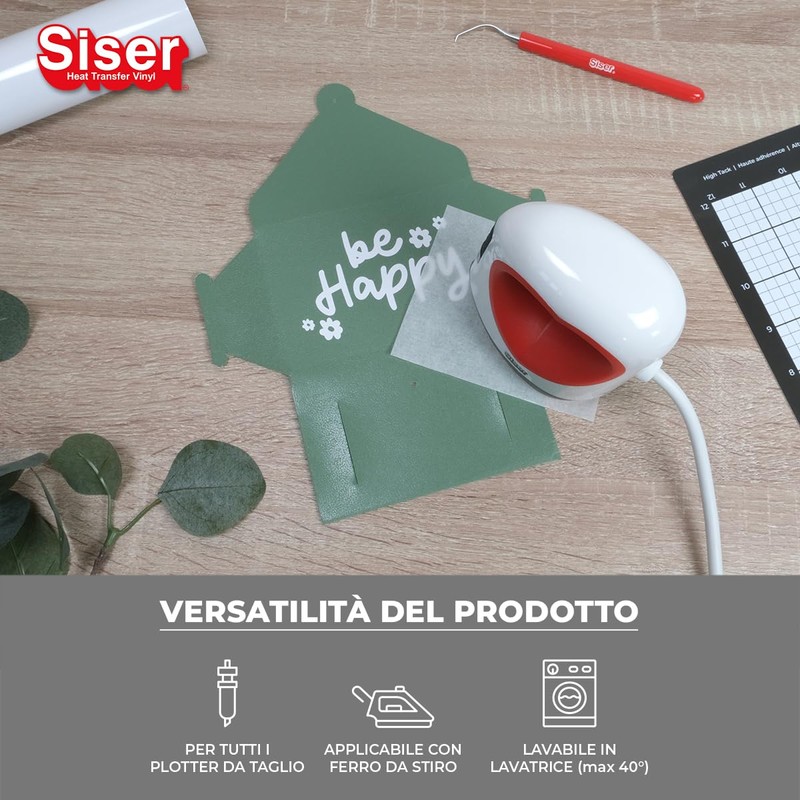 Siser® EasyWeed® Extra Oro, 30cm x 0,5mt, vinile termotrasferibile per
