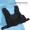 Walkie Talkie Chest Bag, Walkie Talkie Double Chest Strap Front