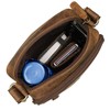 Visconti Compact Leather Messenger/Travel Bag S8 Oil Tan