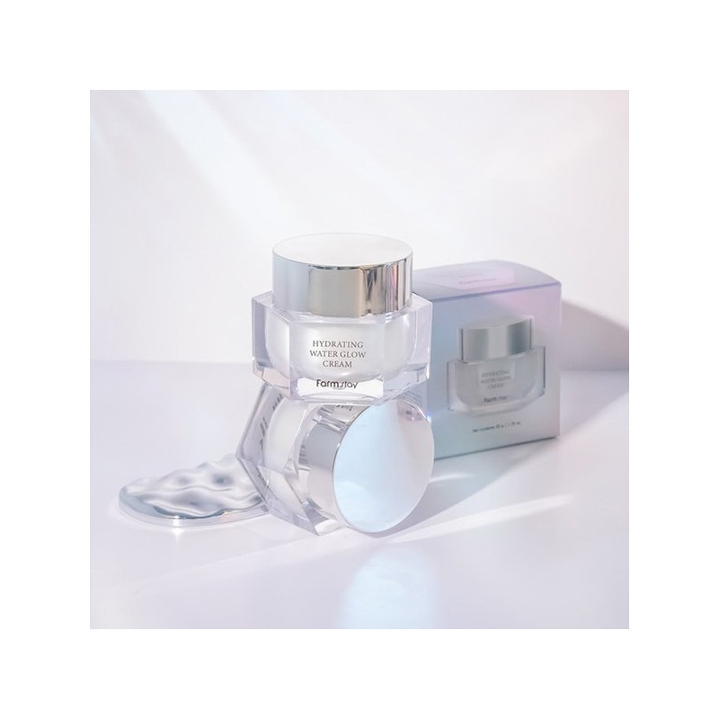 Farm Stay 팜스테이 하이드레이팅 워터 글로우 크림 50g Farmstay Hydrating