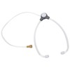 Stethoscope Transparent PP Dual Head Diagnostic Tool Accessory for Monitoring