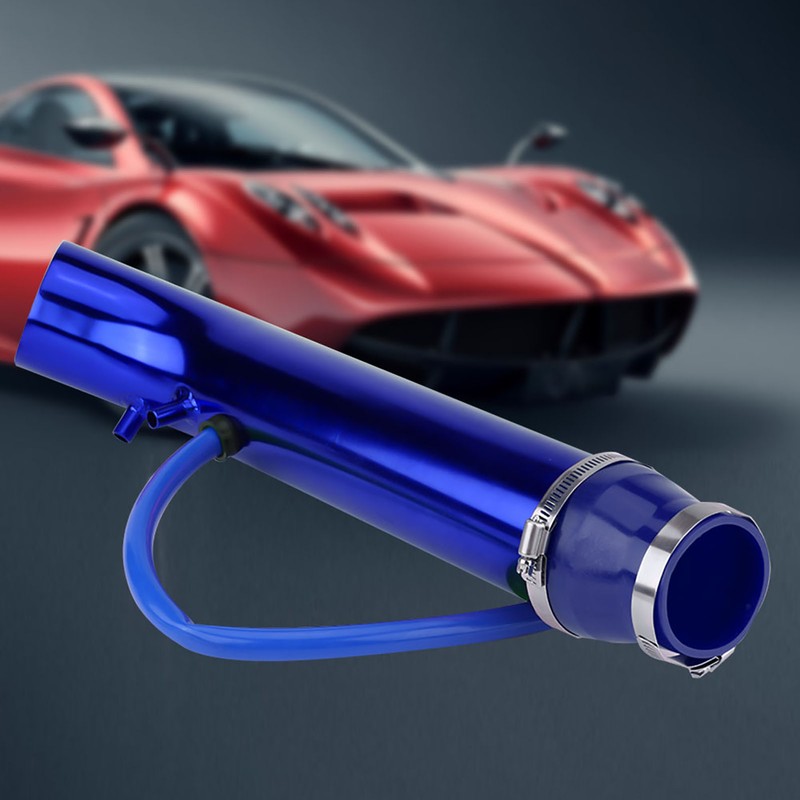 76mm Car Universal Aluminum Air Intake Induction Pipe Filter Hose