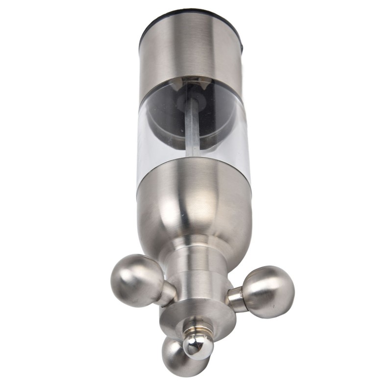 304 Stainless Steel Pepper Grinder Manual Rotation Pepper Mill Ceramic