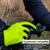 BBB Cycling Unisex's ControlZone Gloves ControleZone BWG-36 S, Neon Yellow,