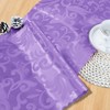 MILVOWOC 4 Pack Lilac Satin Table Runner, 12 x 72