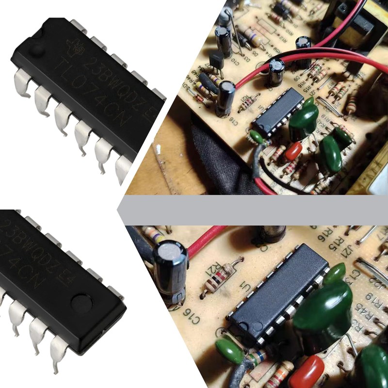 OTOTEC 20pcs TL074CN Operational Amplifier Replacement TL074 Operational Amplifier IC