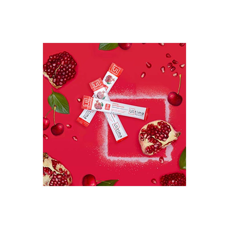 Ultima Replenisher Electrolyte Powder, Cherry Pomegranate, 20 Count