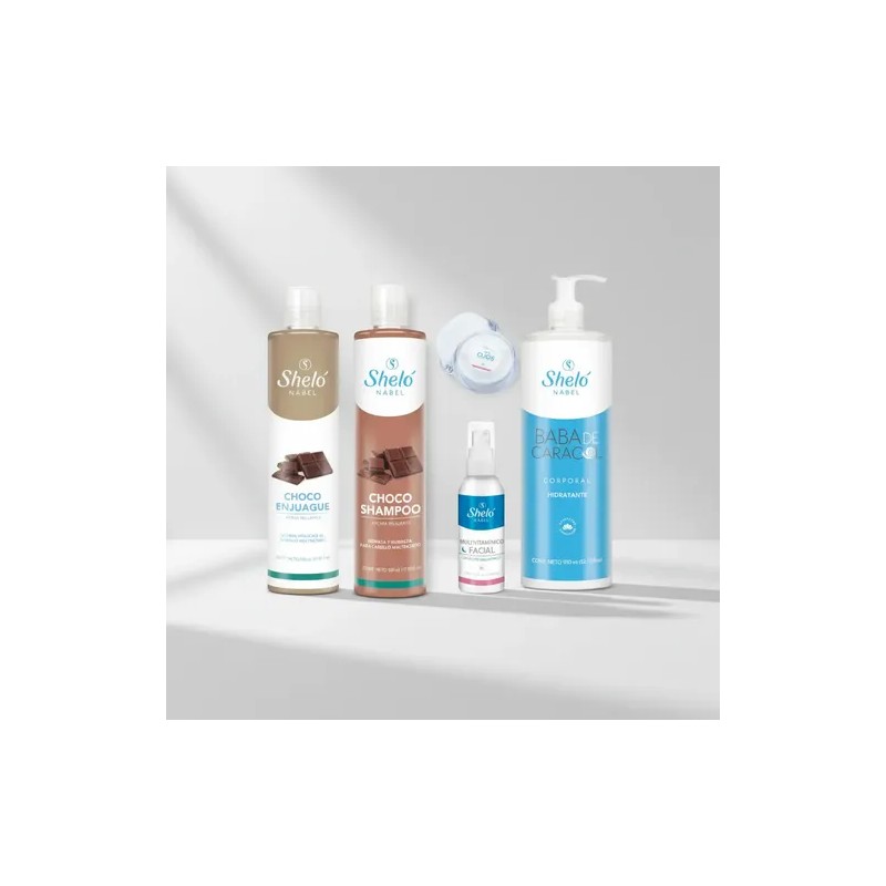 Kit Cuidado Personal, Cabello, Piel, Rostro, Shelo Nabel.