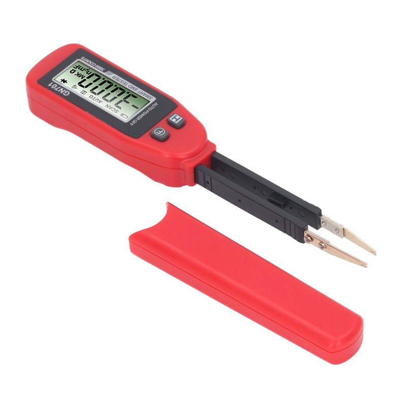 SMD Tester High Accuracy Gold Plated Tweezers Diode Resistance Capacitance