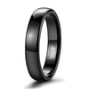 TRUMIUM 4mm Tungsten Rings for Men Women Hypoallergenic Wedding Band