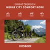 CONTEC Merge City Comfort Cork Bicycle Grip D3 Tri-Component Rubber