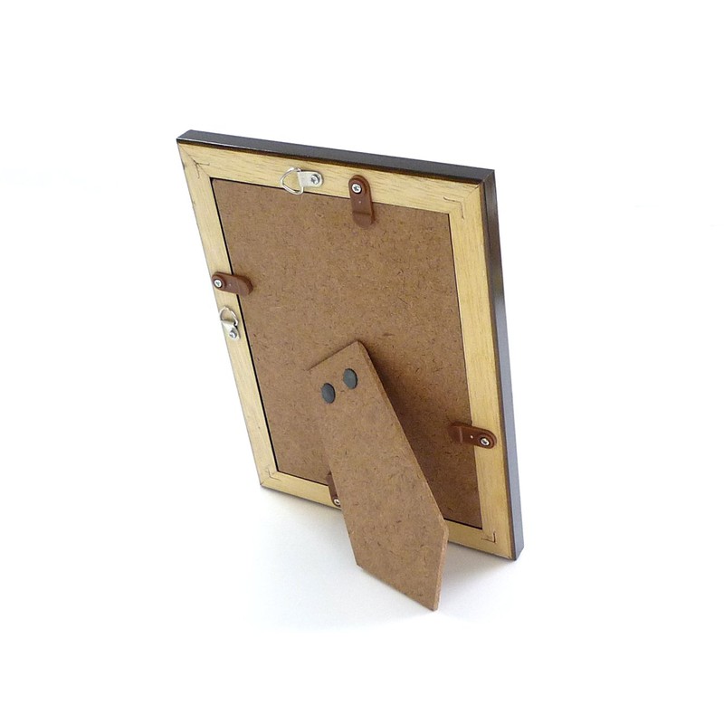 Daisen Picture Frame C018 Postcard Brown with Box C018D0801