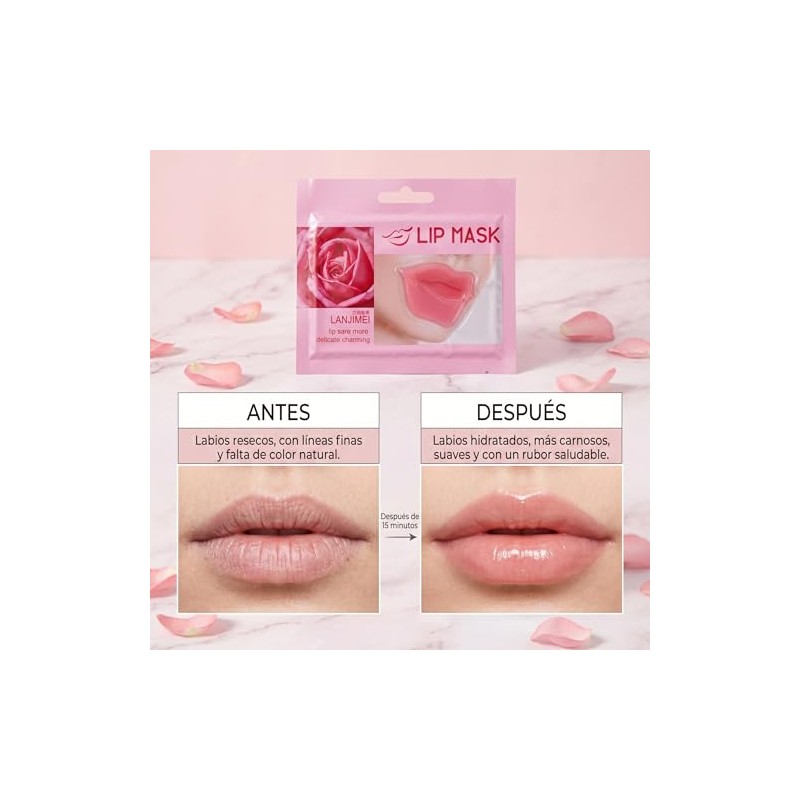 Pilaten Mascarilla Colageno Para Labios 10 Piezas Original