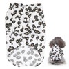 Daisy Print Dog Shirt Soft Breathable Flexible Pet T Shirt