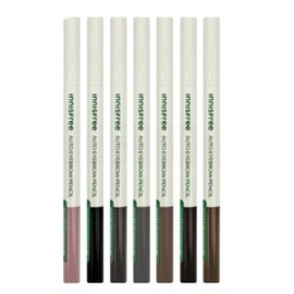 Innisfree Flat Eyebrow Pencil 0.3g (No. 4 Ash Brown) x2 / 이니스프리 납작 아이브로우 펜슬 0.3g(4호 애쉬 브라운) x2개