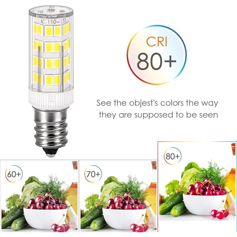 E12 Led Light Bulb 4W Equivalent 40W C7 Replacement Bulbs