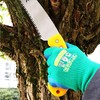GRÜNTEK 4 Pairs of Protective Thermal Winter Gardening Work Gloves