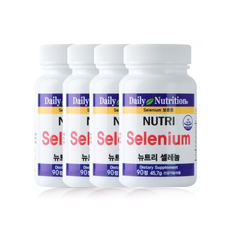 Daily Nutrition A total of 4 bottles Nutri USA Selenium
