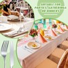 Nuenen 100 Pieces Stainless Steel forks and knives Dinner Flatware