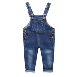 [EnDast] Overalls, Denim Overalls, Overalls, Jeans, One-piece Bottoms, Kids' Baby Clothes, Korean Children's Clothes, Boys and Girls, 31.5, 35.4, 39.4, 39.4, 49.4, 45.3, 45.3, 55.4, 55.3, 55.4 inches