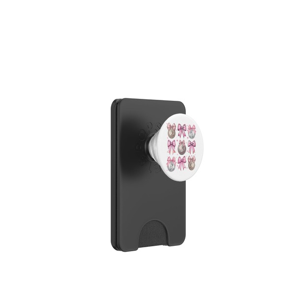 Coquette Bow Coin Collector Coin Collecting Numismatics Girl PopSockets PopWallet