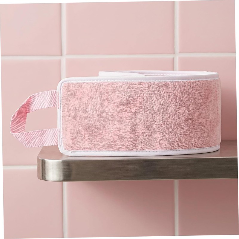 Aplicador de Loción para Espalda Fibra Rosa para Bronceado Uniforme,