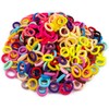 TVINLIK TVINLIK 350 PCS Multicolor Cotton Hair Ties, Small Baby