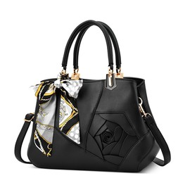 DORRISO Handbag Women's Stylish Handbags Women's Elegant Bag Women's Shoulder Bag Travel Shoulder Bag Medium Leather for Office Appointment Holiday Shopping, black, Handbags