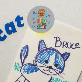 Cartoon Dance Your Cares Aware Fraggle Rock Red Refrigerator Fridge Locker Vinyl Circle Magnet Set